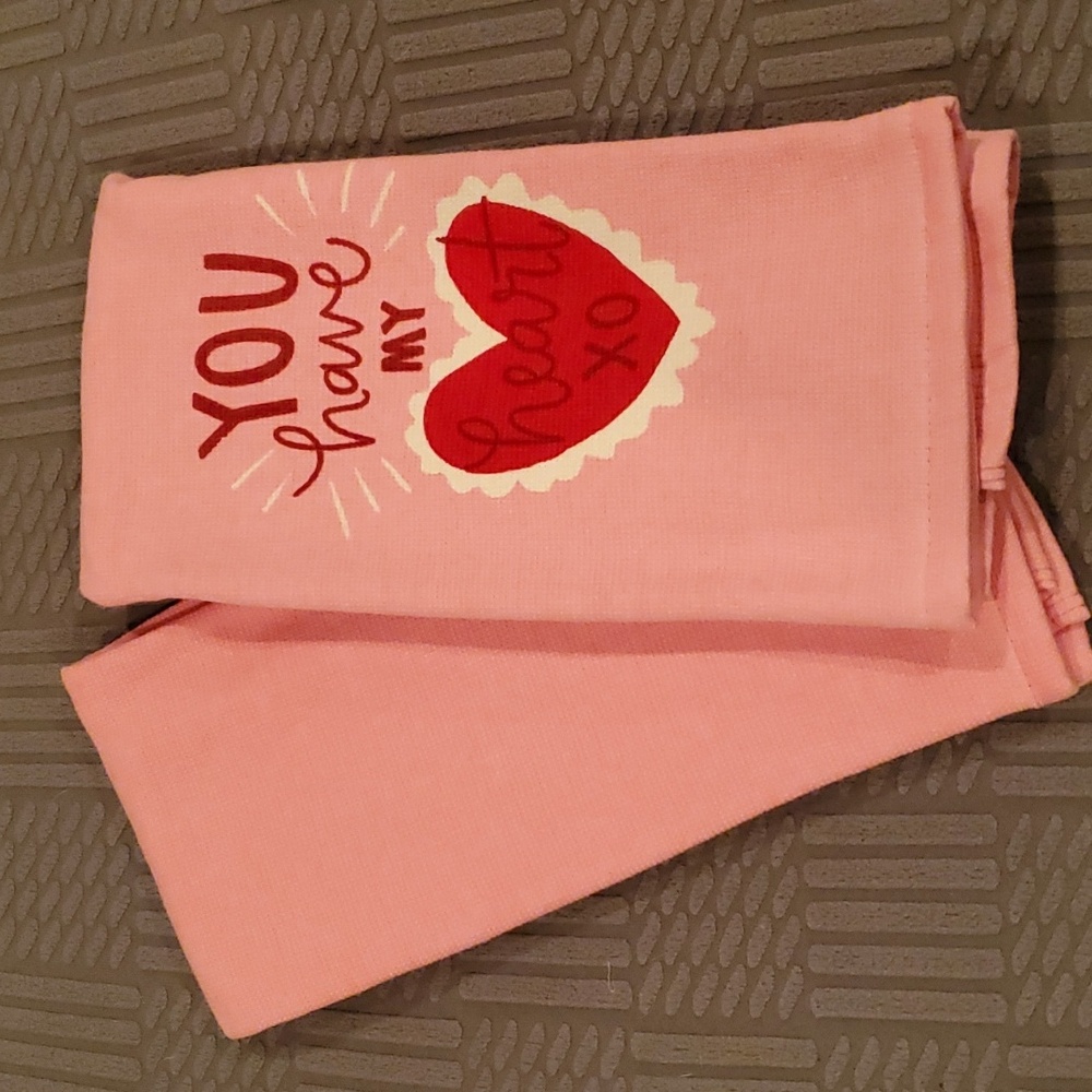 Valentine's Day Bathroom Hand Towels